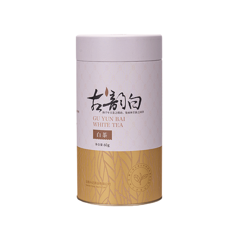 2001古韵白白茶（24罐/件，60g/罐）