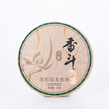  2101香斗普洱茶饼茶357g