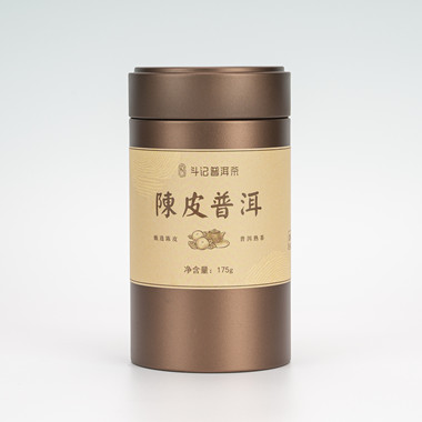 2201陈皮普洱熟茶（罐装）175g