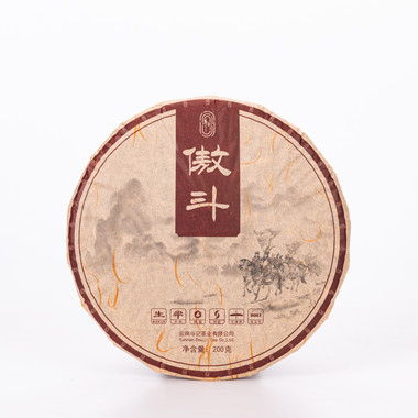 2101傲斗普洱茶饼茶200g